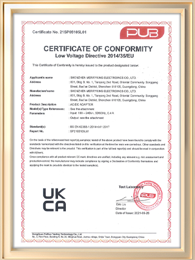 UKCA Certification
