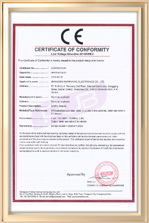 CE Certificate
