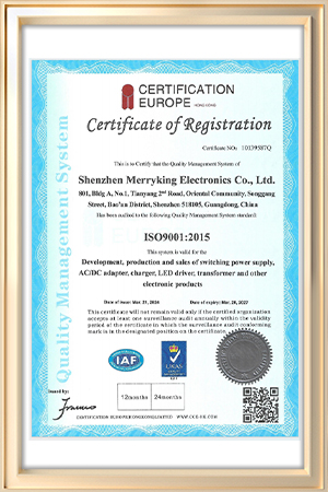ISO 9001 Certificate