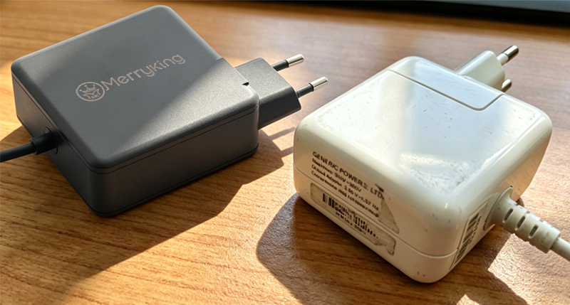 Merryking power adapter vs non-brand power adapter