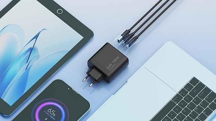 Next-gen smart electronics setup utilizing multi-port charging