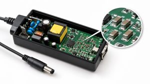 smd capacitor in power adapter
