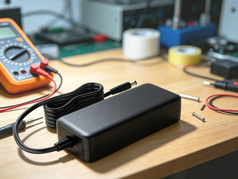 Industrial Power Adapter Closeup