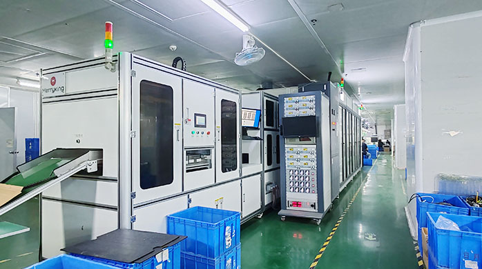 Modern Power Adapter Factory Floor