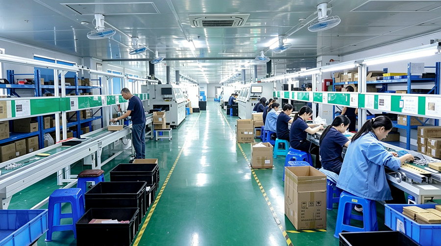 Clean Room Electronics Manufacturing Facility for Custom Laptop Power Adapters