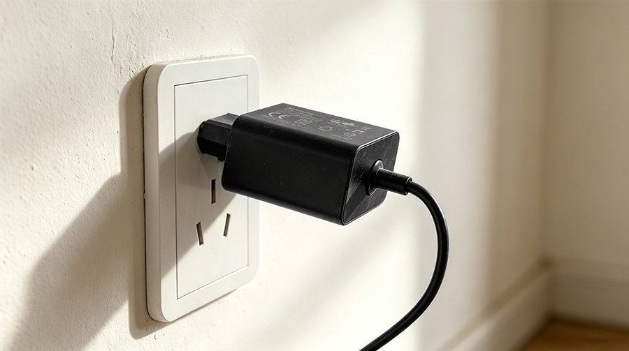 Loose Power Adapter in Wall Outlet