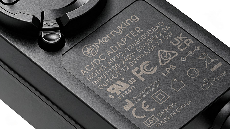 Power Adapter Compliance Closeup