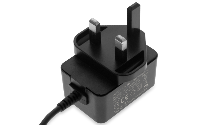 UK Type G Power Plug Closeup