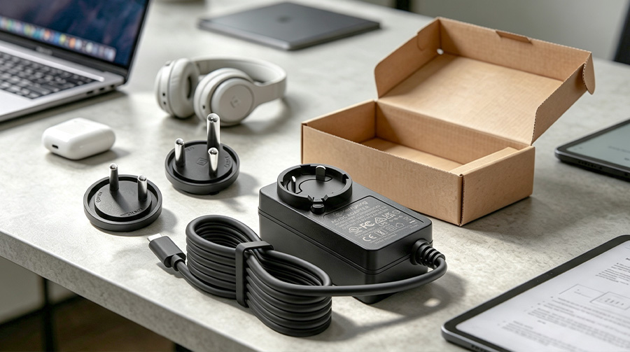 Corporate Power Adapter Unboxing