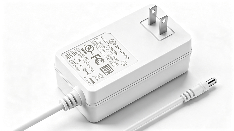 White Travel Adapter Certification