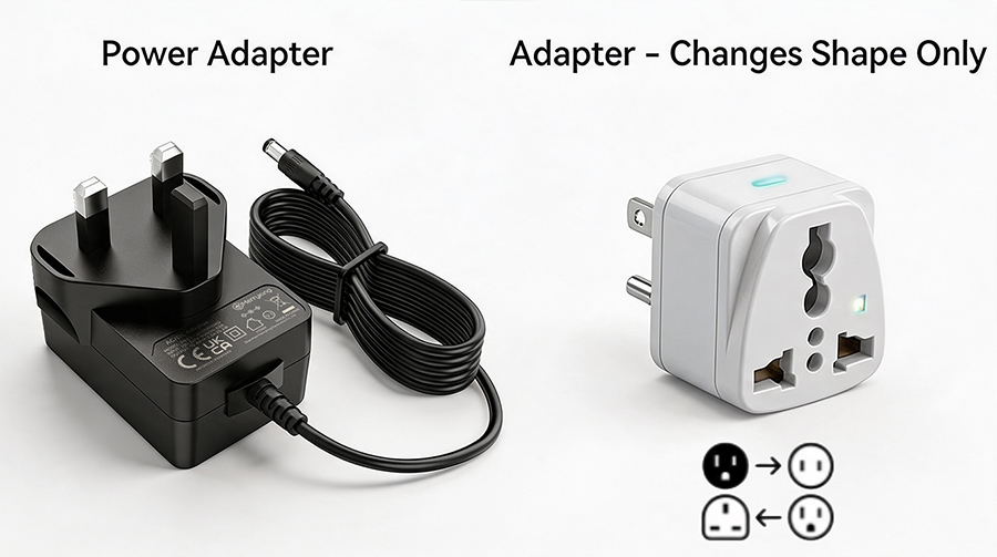 Adapter vs Converter Comparison Chart