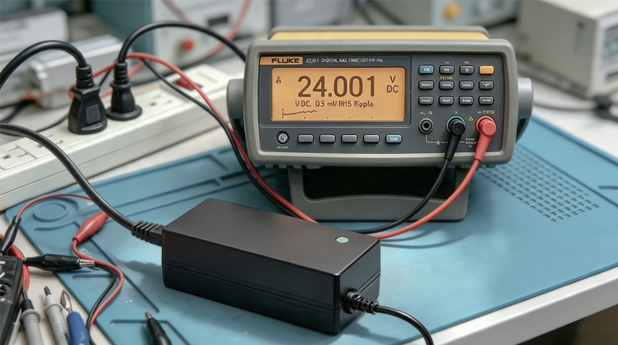 engineering test bench multimeter