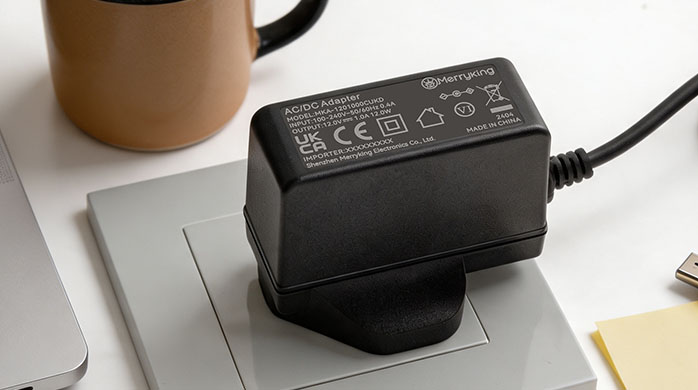 Power Adapter Underside