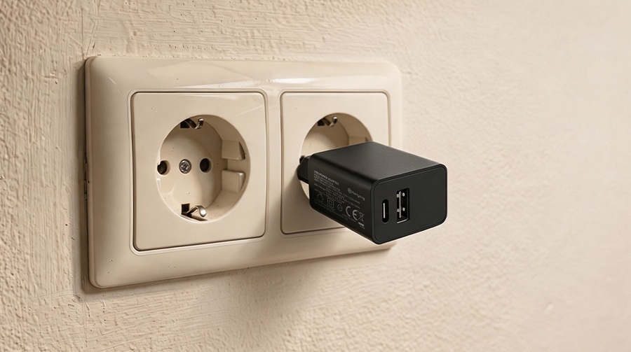 Norwegian Schuko Outlet Travel Adapter