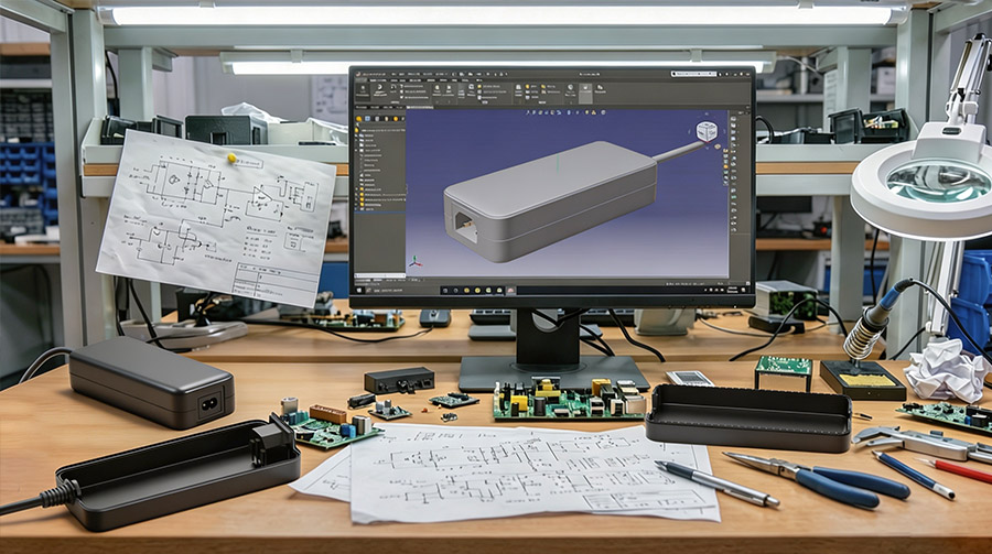 Industrial Engineering CAD Workspace