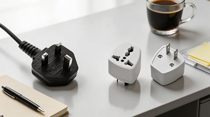 UK device using power adapter in philippines transitions